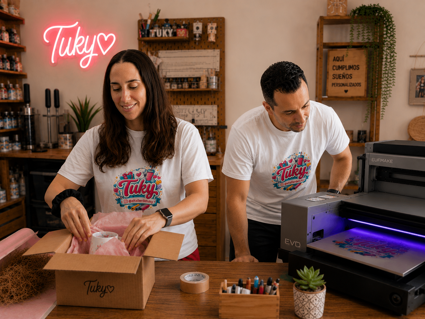 Creando detalles personalizados en El Taller de Tuky
