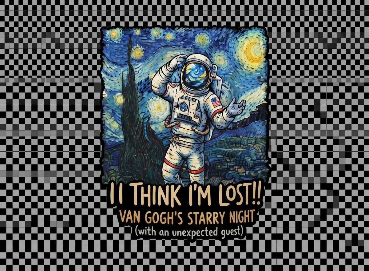 Diseño Astronauta 3 de la colección Good Vibes