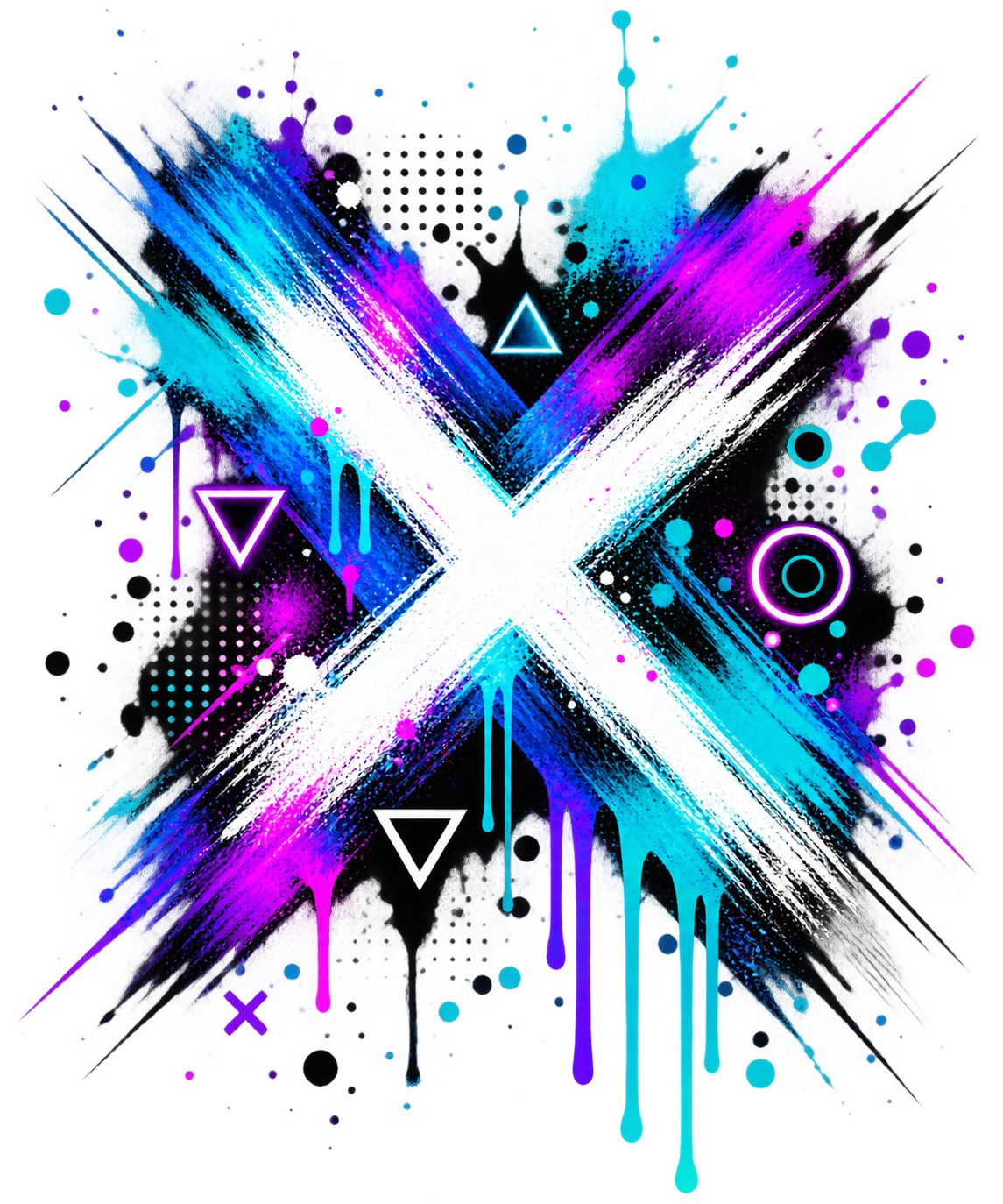 Diseño Gaming Abstract de la colección Gamer