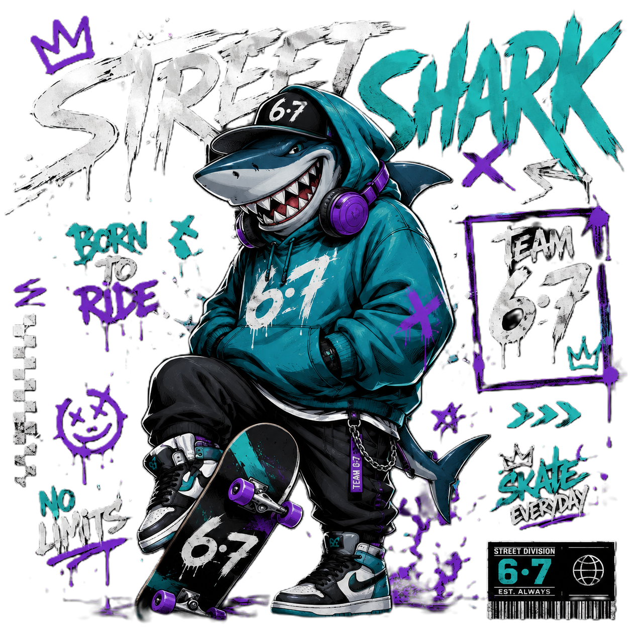 Diseño Street Shark 6·7
